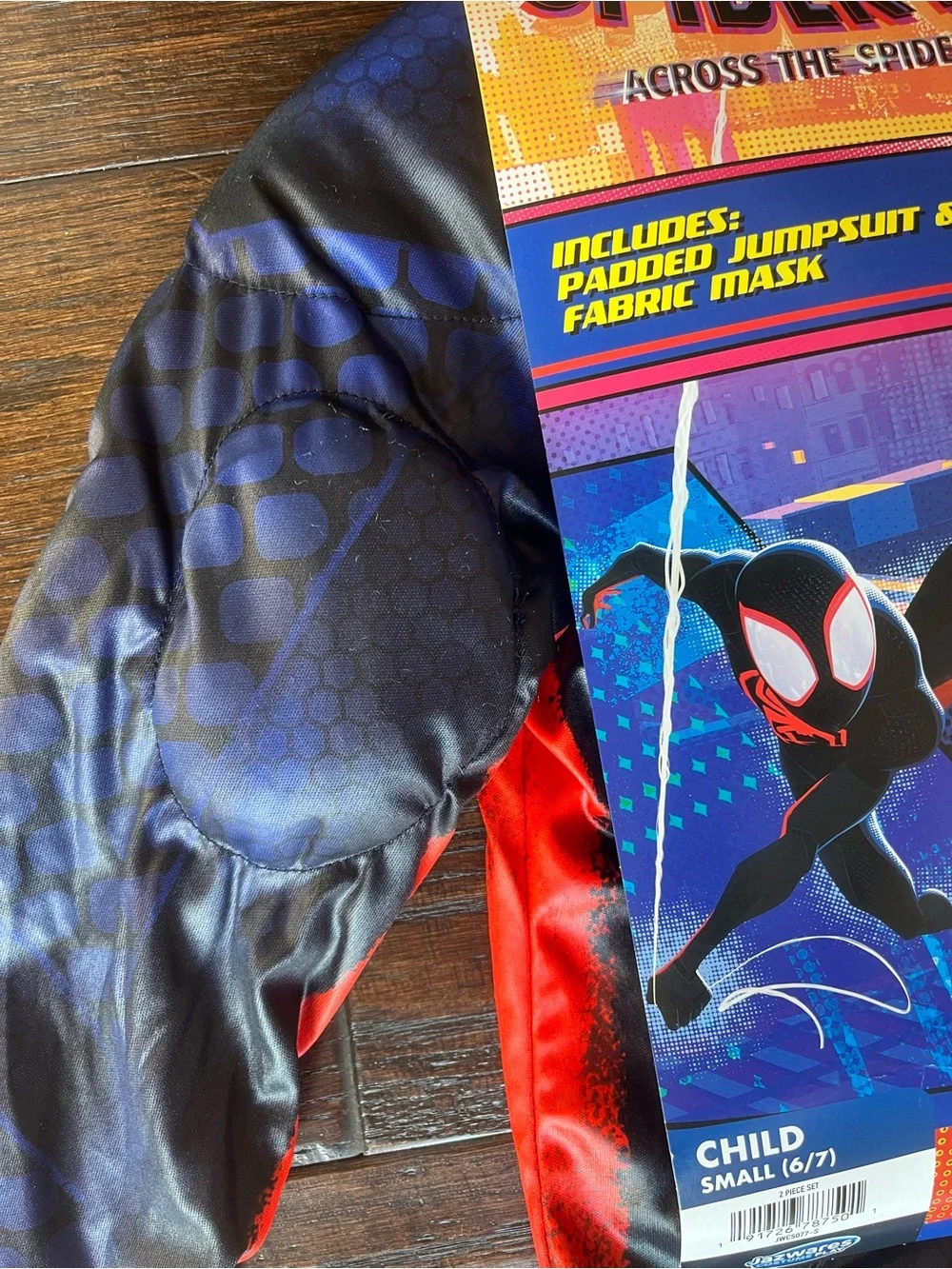 Marvel Miles Morales Spider-Man Costume - Black & Red